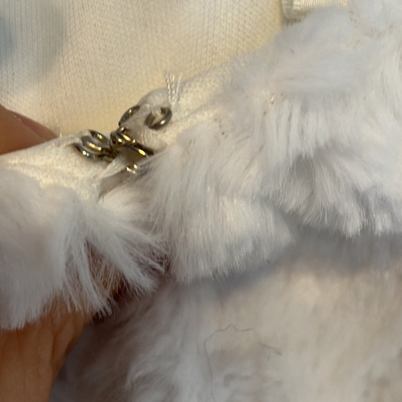 🤍PURE WHITE “SIGNATURE BY ROBBIE BEE” size small beautiful CROP JACKET!! - Picture 5 of 8